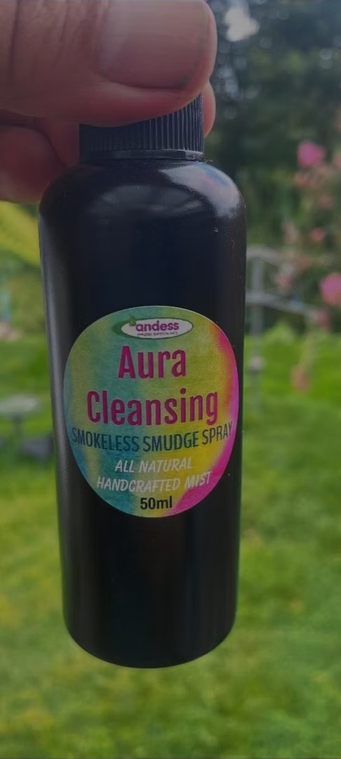 Aura Spiritual Cleansing Smokeless Sacred Natural Smudge Spray Mist 50ml