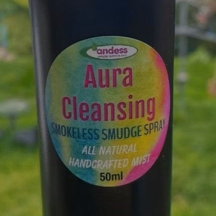 Aura Spiritual Cleansing Smokeless Sacred Natural Smudge Spray Mist 50ml
