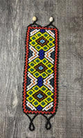 Sacred Medicine Ayahuaska Visions Shipibo Ceremonial Beaded Unisex Bracelet