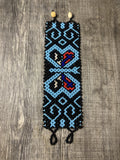 Plant Medicine Ayahuaska Visions Shipibo Ceremonial Beaded Unisex Bracelet