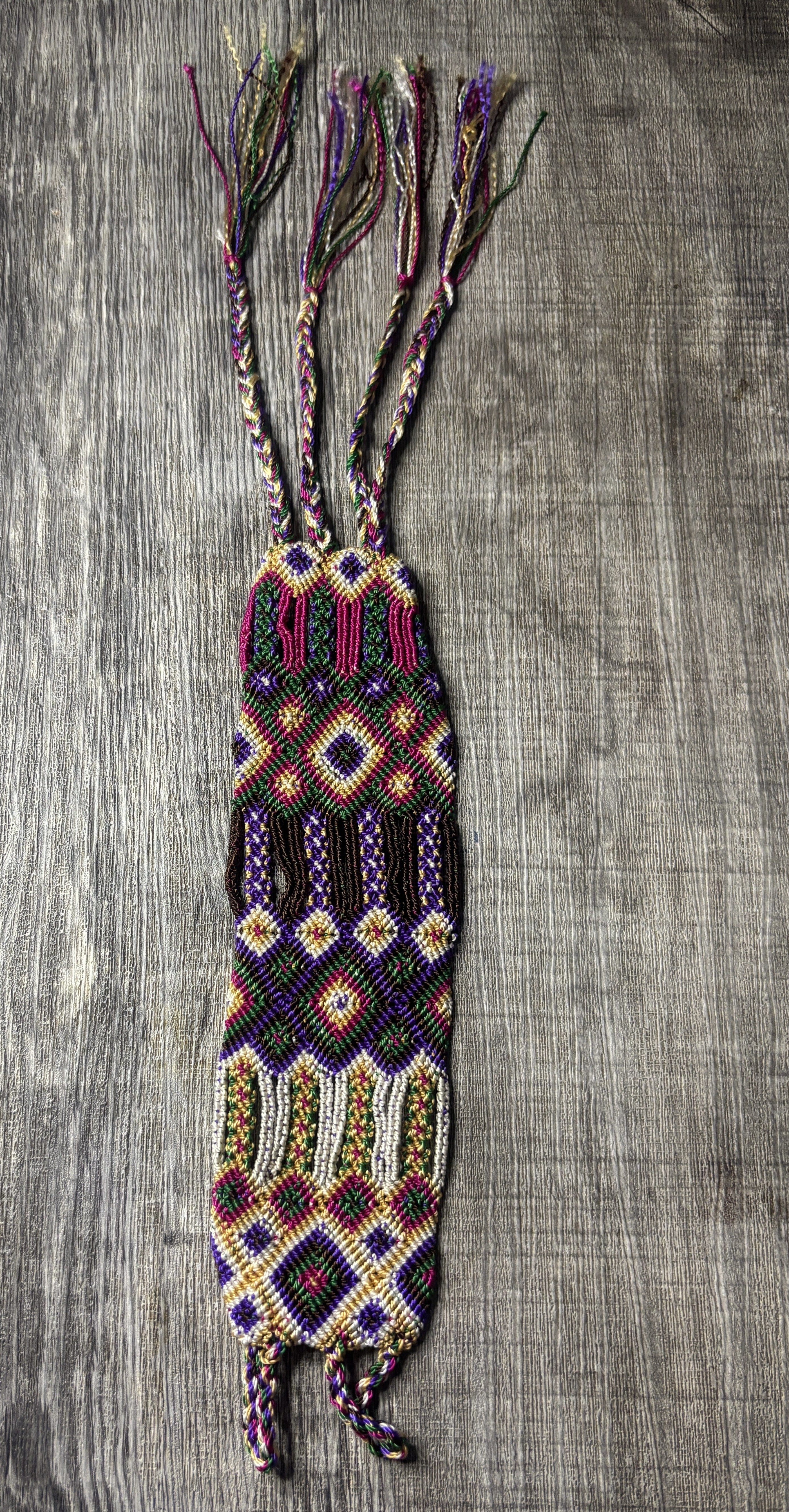 Sacred Medicine Andean Visions Textile Ceremony Unisex Bracelet