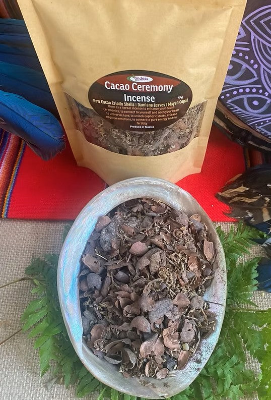 Cacao Sacred Ceremony Natural Blend Incense 70g