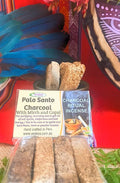 Palo Santo Mirrh Copal Natural Incense Charcoal Flat 25g