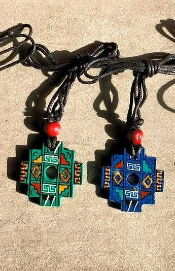 Chakana Sacred Inka Cross Ritual Pachamama Pendant