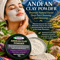 Andean Sun-Dried Natural Face Mask Clay Powder 100g