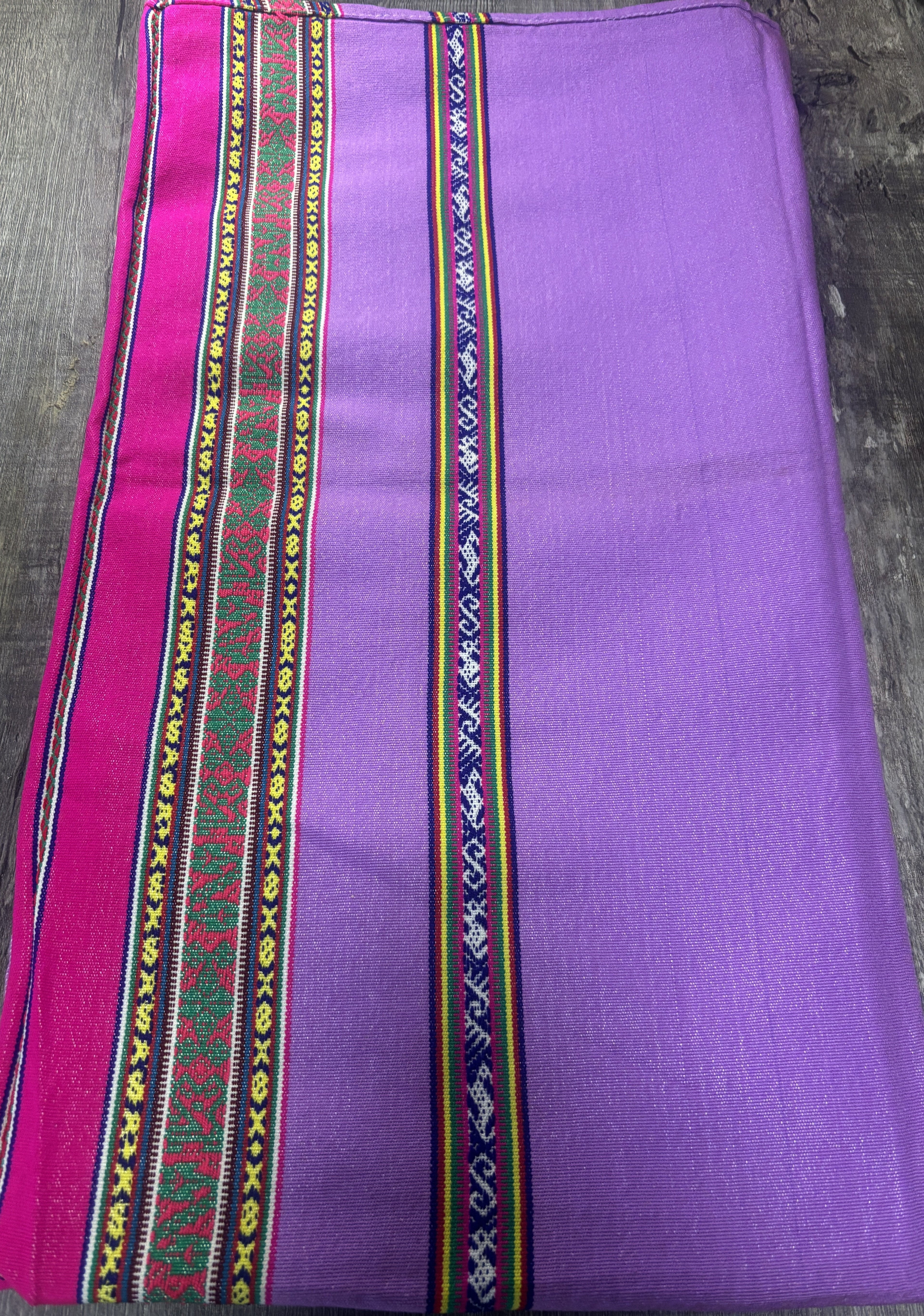 Handcrafted Andean Cloth for Mesa, Altar and Multifunctional use 120cm X 140cm