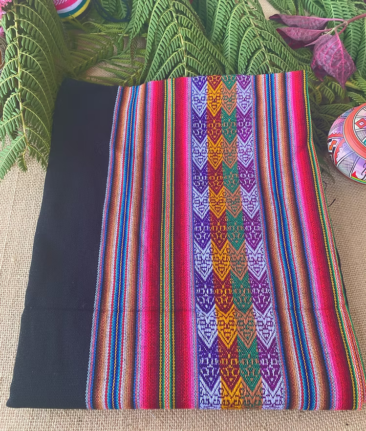 Ritual Black Cloth for Mesa, Altar and Multifunctional use 220cm X 136cm