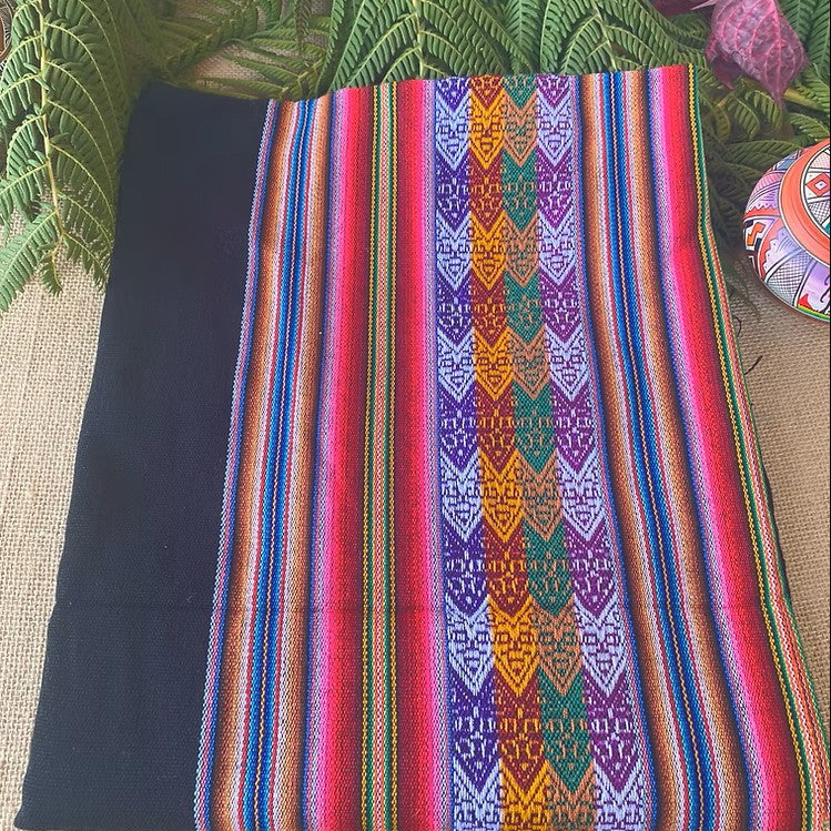 Ritual Black Cloth for Mesa, Altar and Multifunctional use 220cm X 136cm