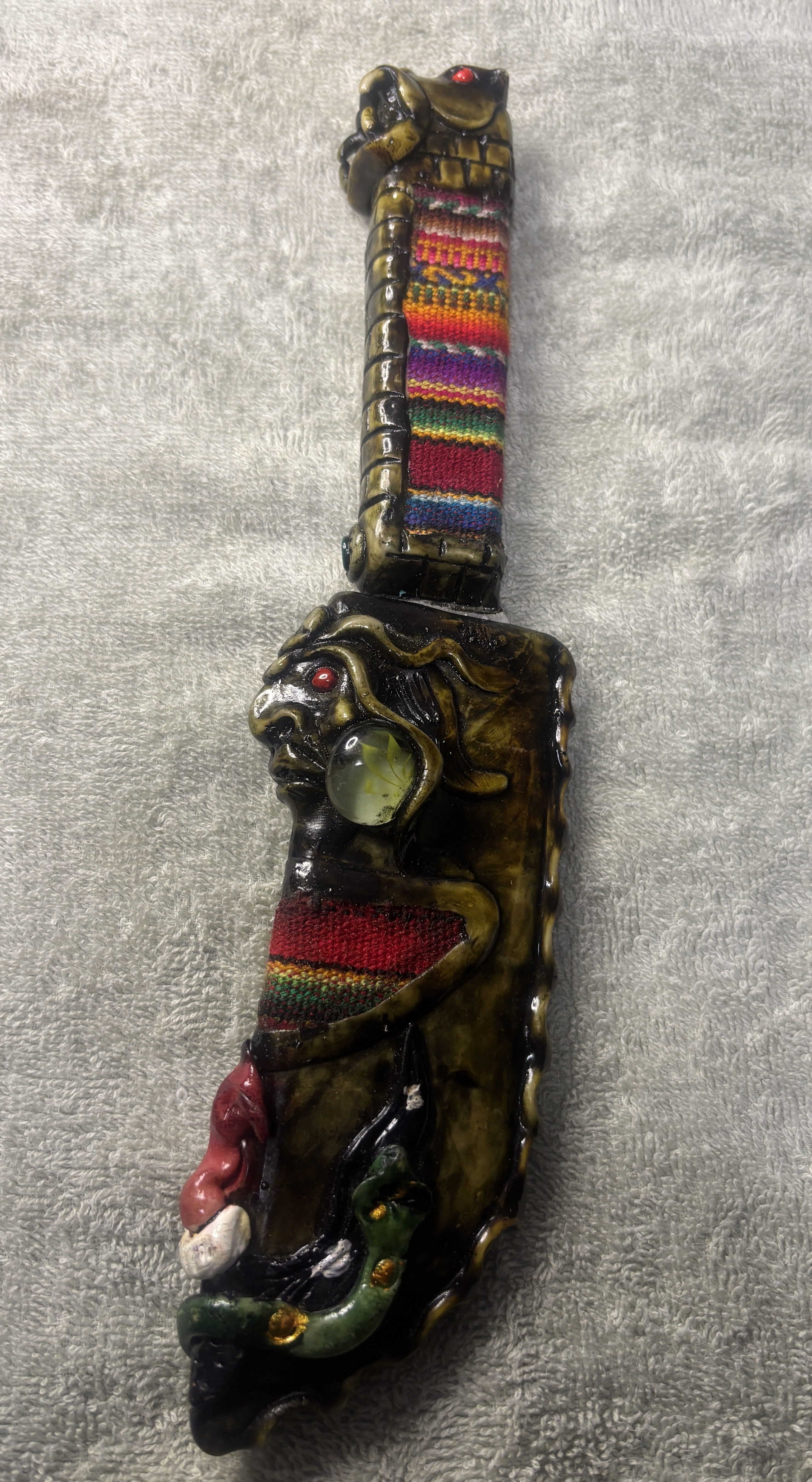 SHAMAN'S SPIRITUAL KNIFE TO CUT CORDS PAST EVENTS 26CM