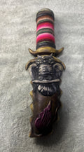 SHAMAN'S SPIRITUAL KNIFE TO CUT CORDS PAST EVENTS 24CM