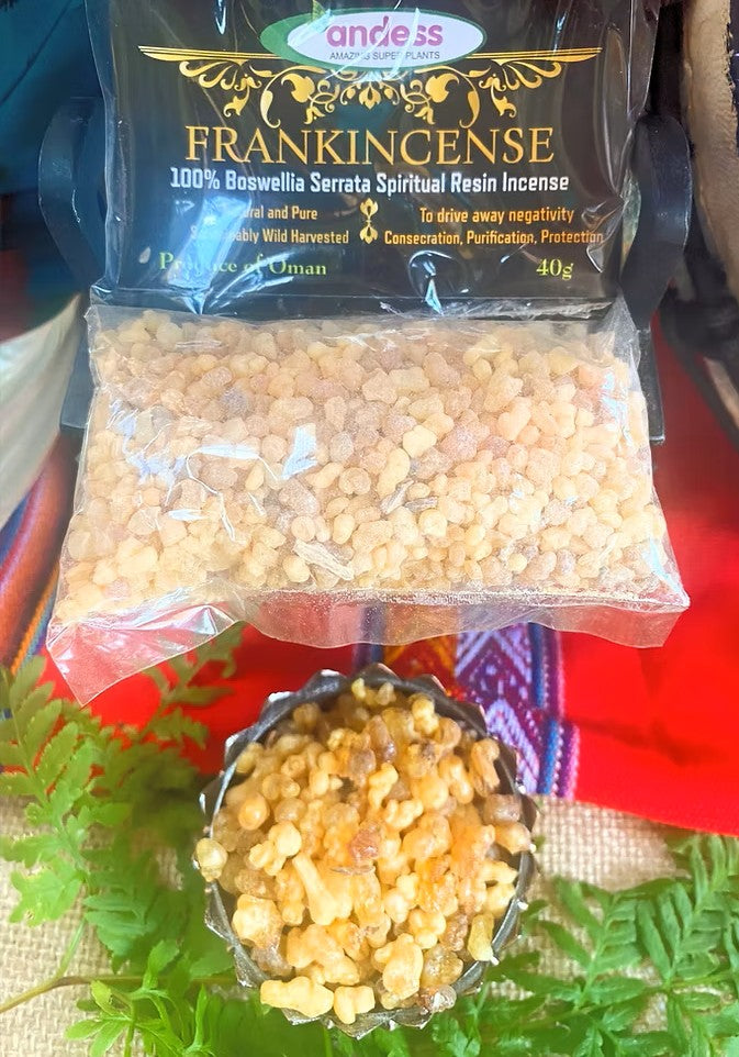Frankincense Sacred Spirit Plant Gum drops Resin 40g