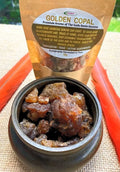 Golden Copal Aroma of the Gods Natural Resin Incense 40g