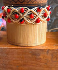 Keep Away Evil Eye Adjustable Handcrafted Shipibo Bracelet
