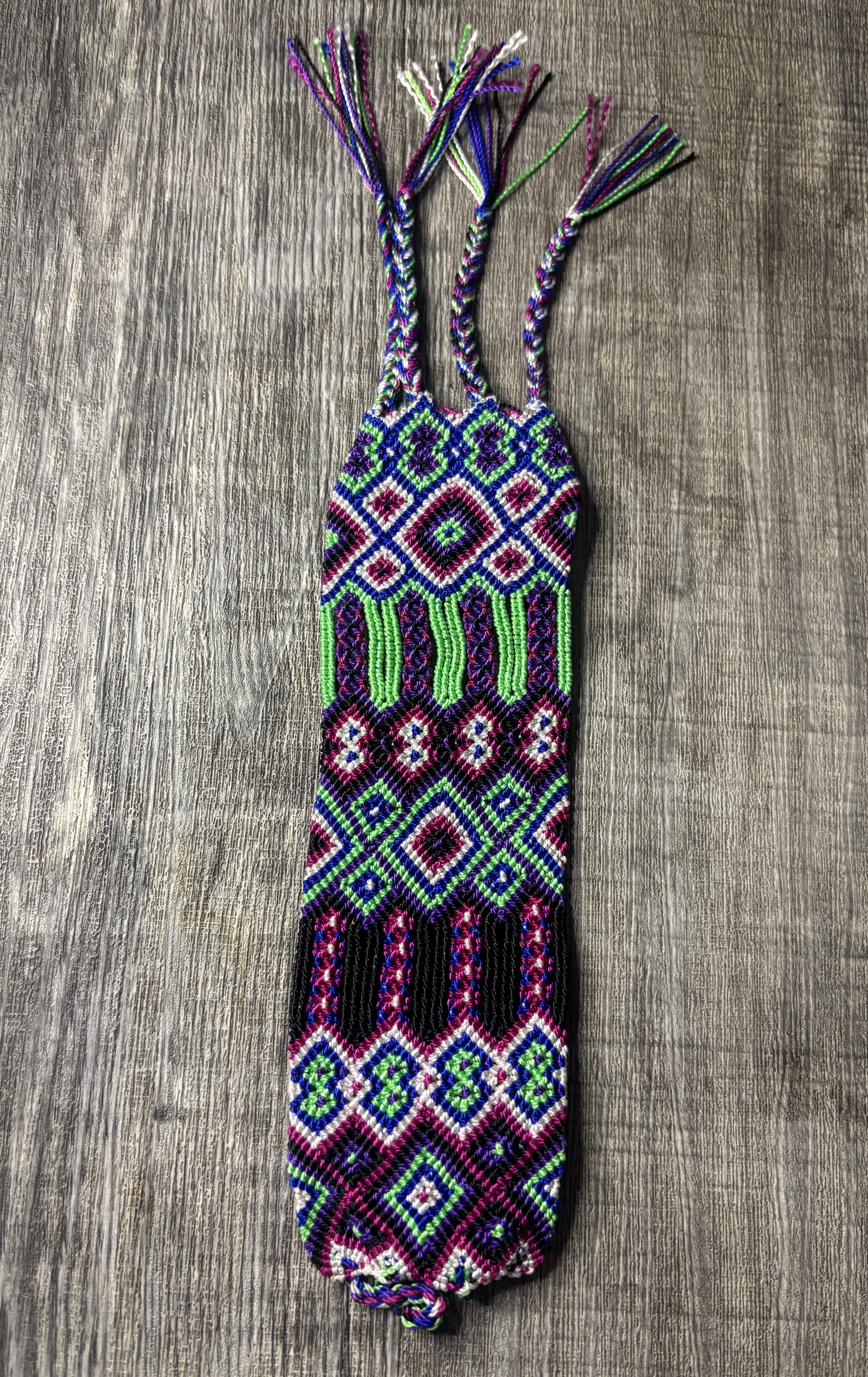 Sacred Medicine ANDEAN VISIONS Textile Ceremony Unisex Bracelet
