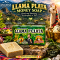 2 X LLAMA PLATA JABON SOAP BAR Brings Wealth, Money, Abundance Health