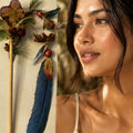 Sacred Ceremony Hair Pin Plant Medicine-Macaw Feathers