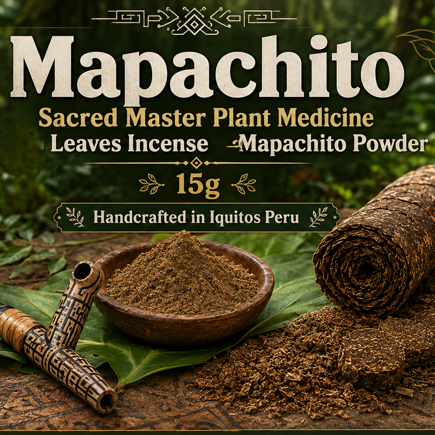 Ceremonial Plant Medicine Sacred Mapacho Powder Incense 15g