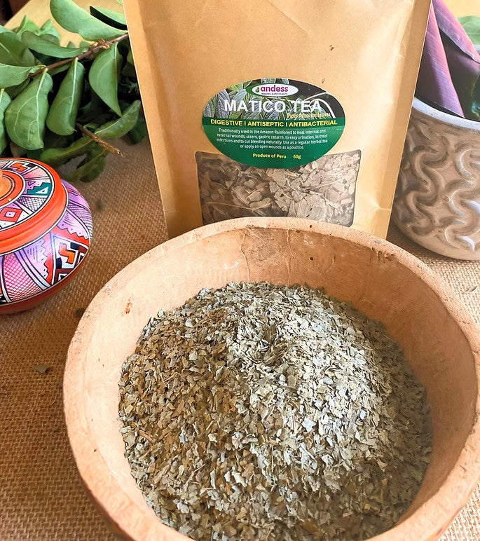 Matico Natural Potent Peruvian Herbal Tea Piper Aduncum leaf 50g