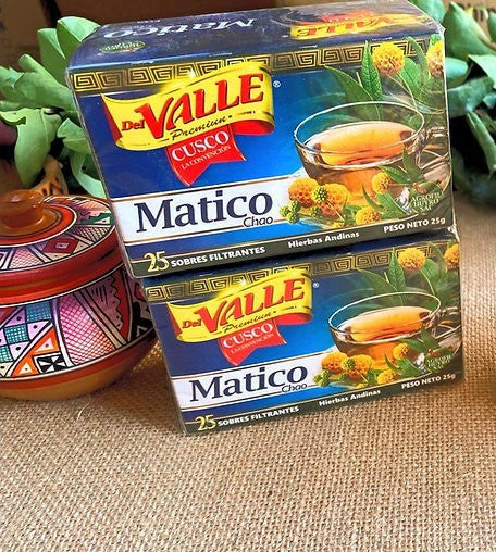 Matico Natural Potent Antiseptic Herbal Tea 100 Tea Bags Bulk Sale