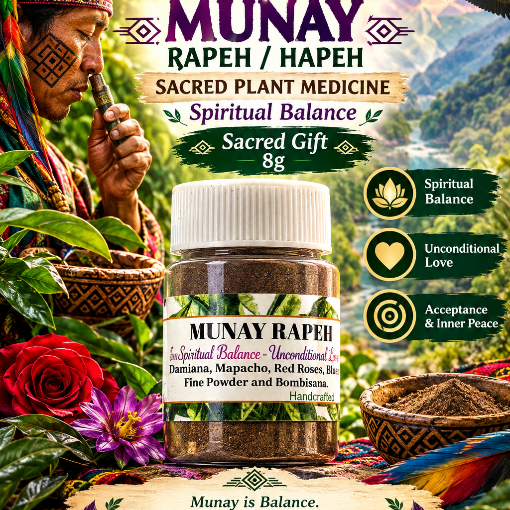 Spiritual Balance Sacred Plant Medicine Gift Munay 8g