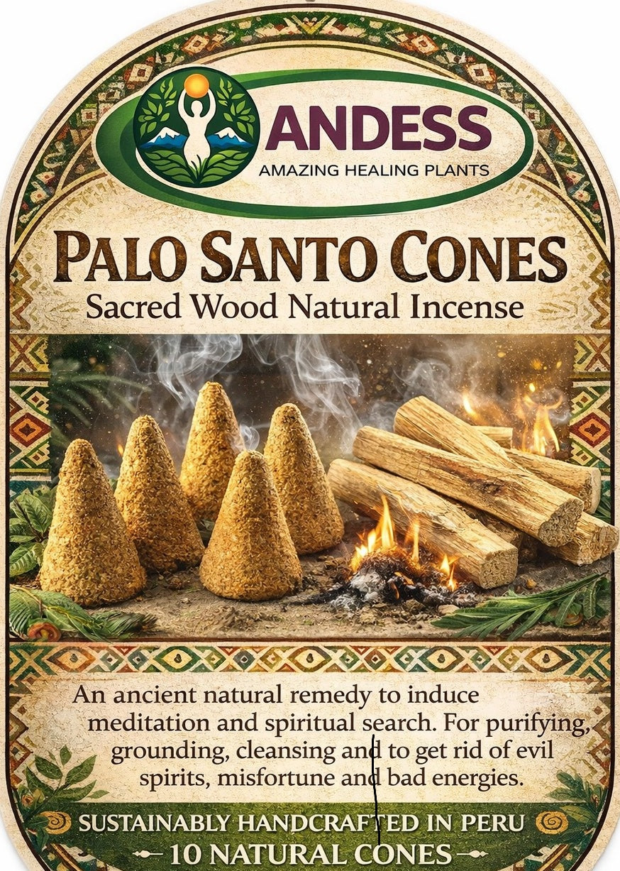 Palo Santo Handcrafted 10 Cones Natural Sacred Incense