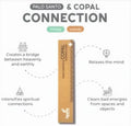 Palo Santo & Copal Handcrafted 12 Packs of 10 Natural Sticks SALE