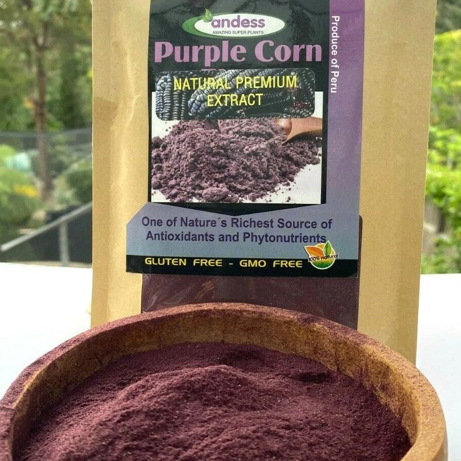 Purple Corn Cob Extract Powder Peruvian Chicha Morada 150g