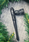 Mapacho Ceremony Handcrafted Chonta Wood Pipe 21cm