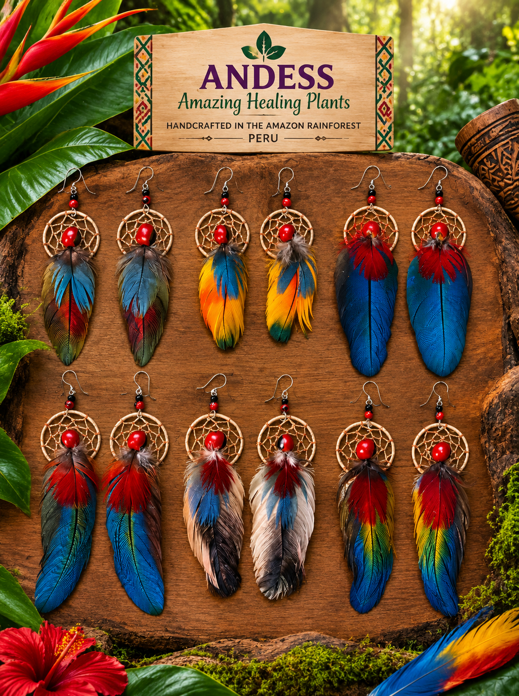 Protection Guidance New Opportunities Macaw Handcrafted Pair Erring