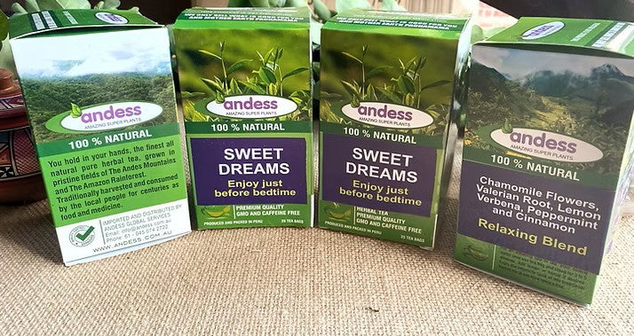 Sweet Dreams Best Sleeping Blend Natural Herbal Tea 100 Tea Bags