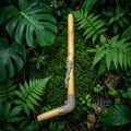 Shipibo Ceremony Handcrafted Single Applicator Tepi Pipe 23cm