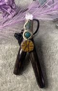 KURIPE Palo Chonta Ayahuasca Hand Made Ritual Self Applicator Mapacho Snuff