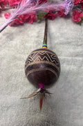 Shipibo Handcrafted Ayahuasca Ceremonial Ikaro Sacred L Rattle