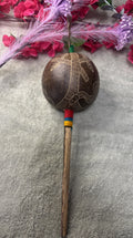 Shipibo Handcrafted Ayahuasca Ceremonial Ikaro Sacred L Rattle