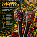 Sound Healing Andean Ritual Handcrafted Clearing Rattle Pair