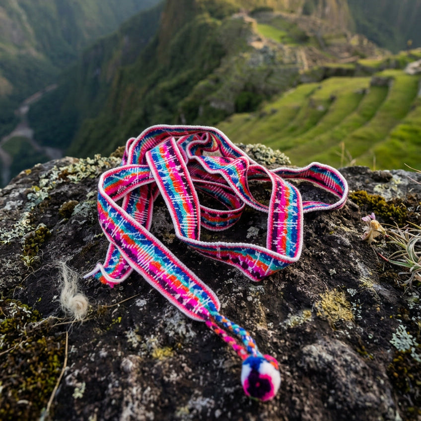 Watana ties for Shamanic Despacho Andean Medicine Bundles 160x1.5cm
