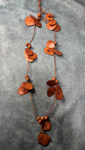 Native American Choker Tagua Natural Seed Handmade Healing Adjustable Necklace