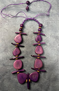 Native American Pendant Tagua Natural Seed Handmade Healing Adjustable Necklace