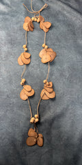 Native American Pendant Tagua Natural Seed Handmade Healing Adjustable Necklace